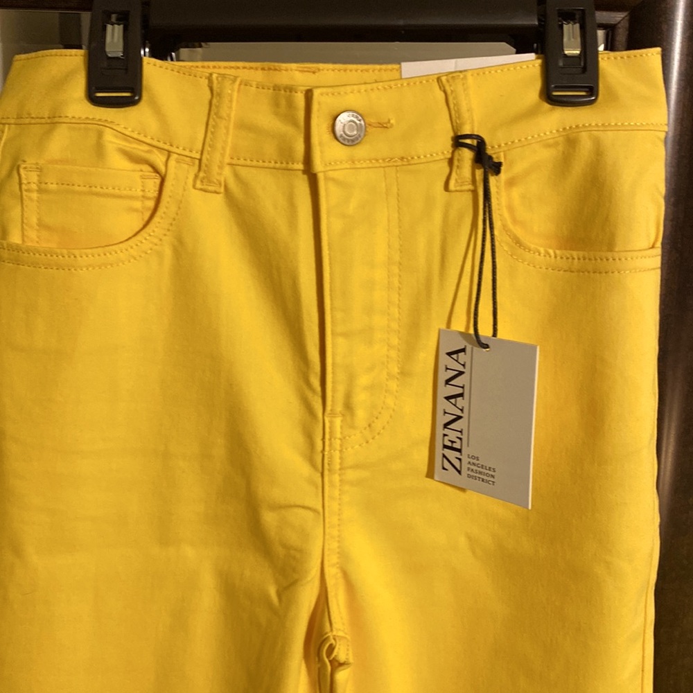 NWT Zenana High Rise Super Flare Colored Denim